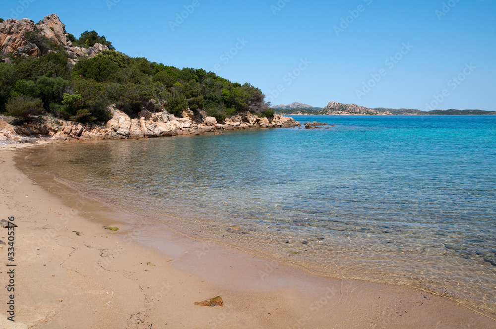 Obraz premium Sardinia, Italy: Palau, Punta Cardinalino beach