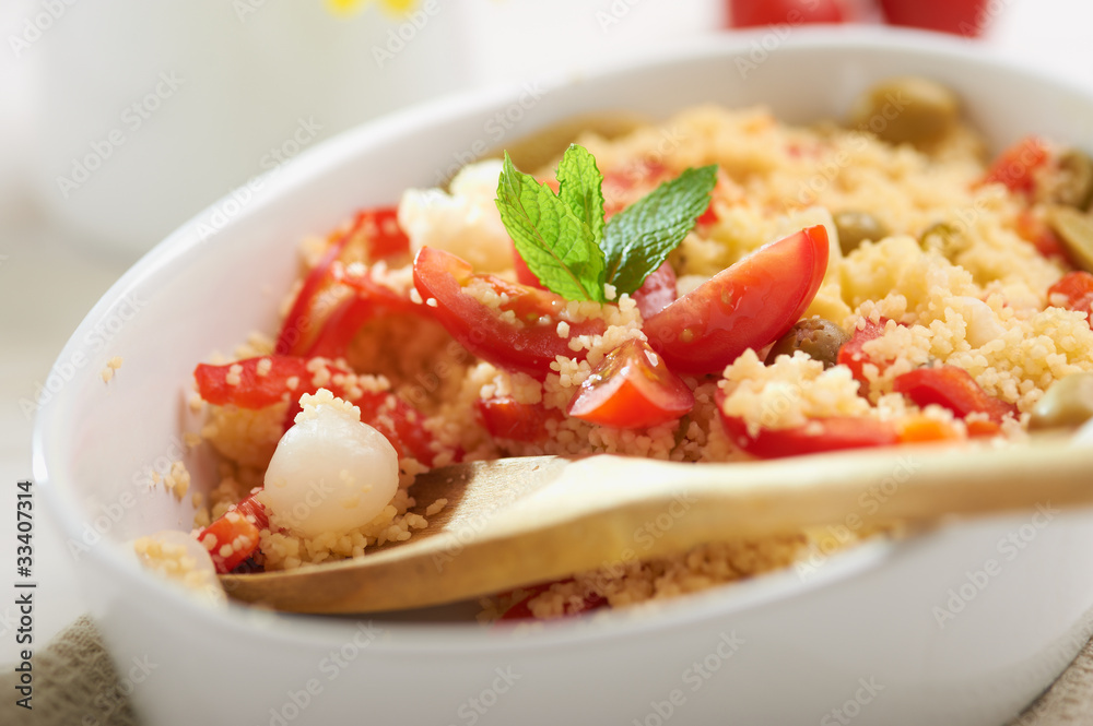 fresh tabule with tomatoes, pepper, cheddar fresh tabule with tomatoes, pepper, cheddar