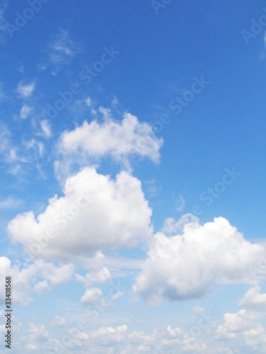 blue sky and white clouds 2 © pavalena