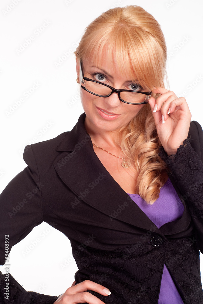 nice worker in glasses nice worker in glasses
