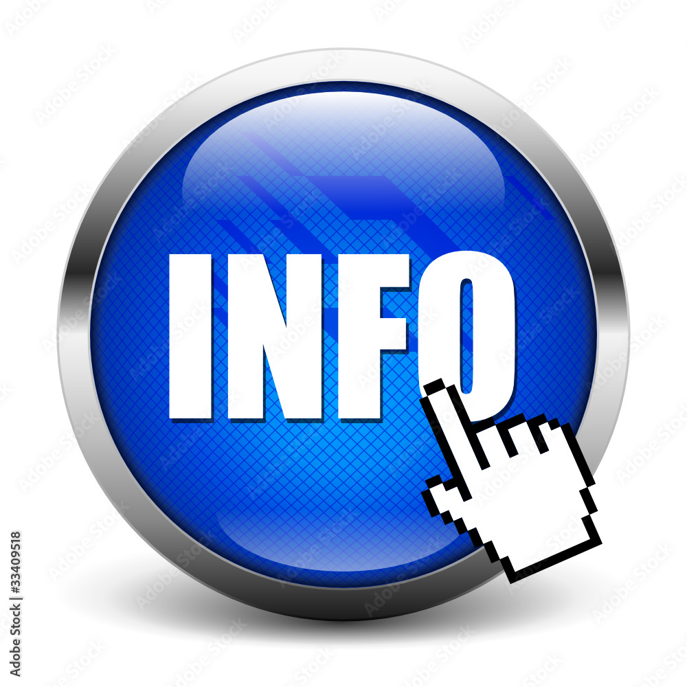 blue INFO button blue INFO button