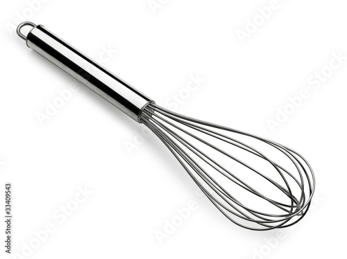 Stainless steel whisk i(CLIPPING PATH)