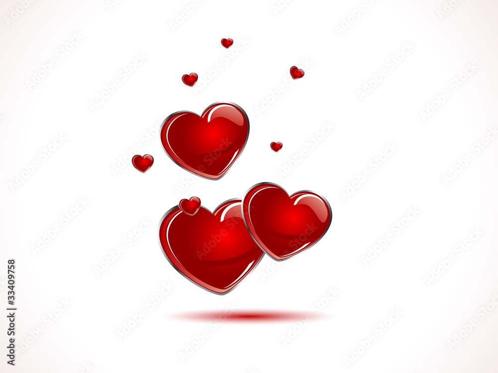 Red hearts Red hearts