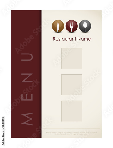 menu restaurant