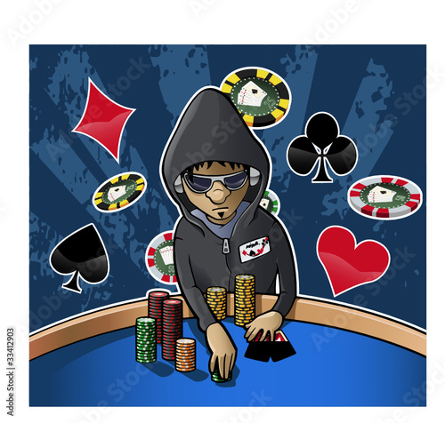 Poker face