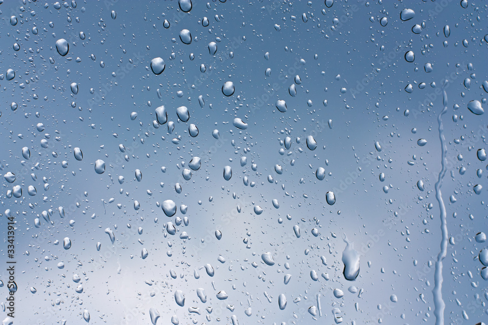 Raindrops on the window Raindrops on the window