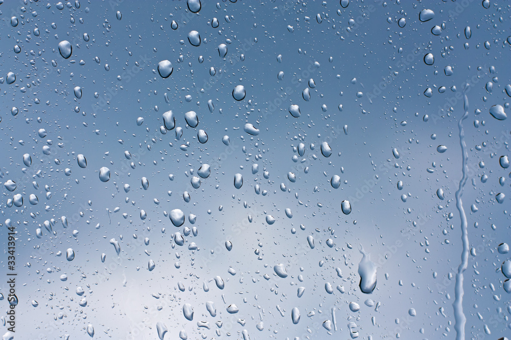 Raindrops on the window