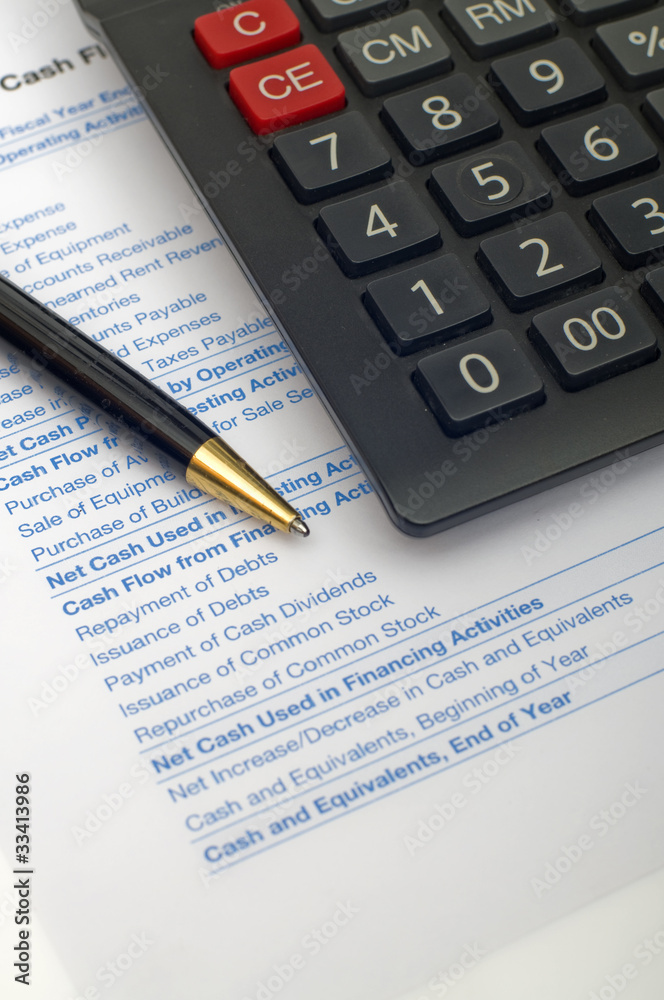 Calculator, Pen and Paperwork Calculator, Pen and Paperwork
