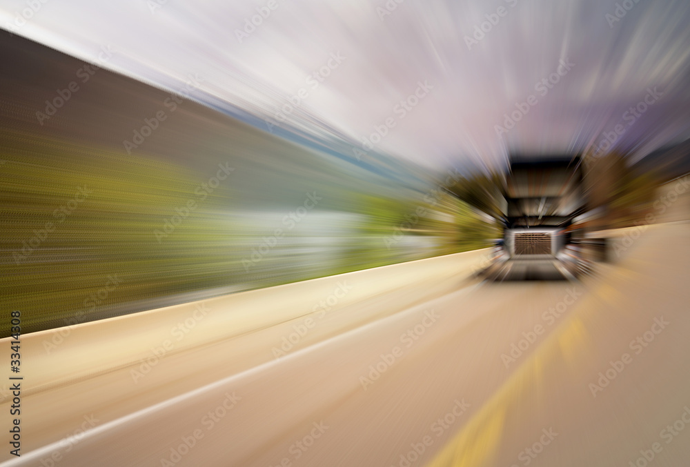 Fototapeta premium Lkw schneller Service