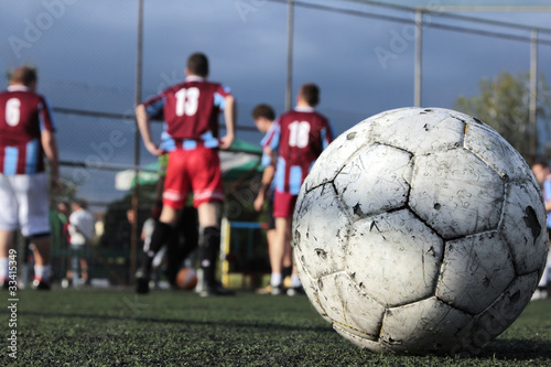 Getting ready for the match