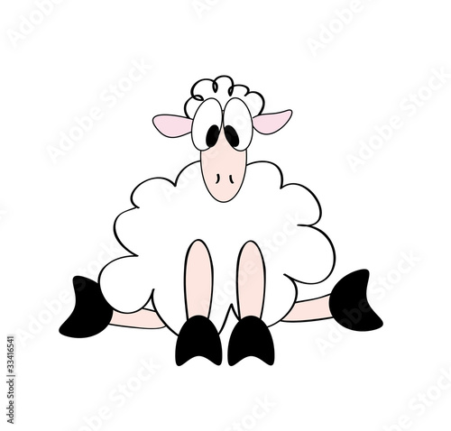 Cartoon sheep