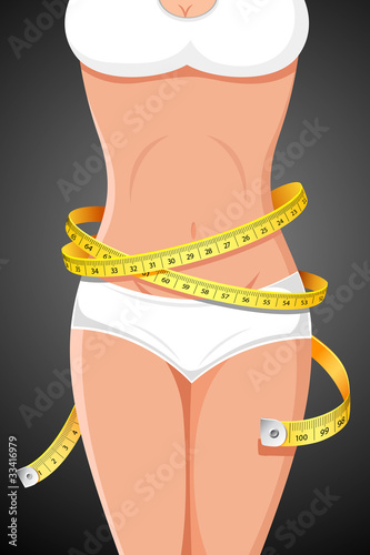 Lady with Measuring Tape