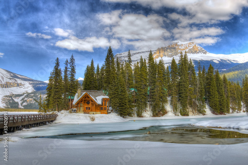 HDR Emerald Lake, Canadian Rockies