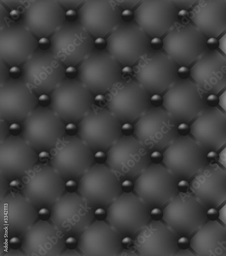 Black Leather Upholstery