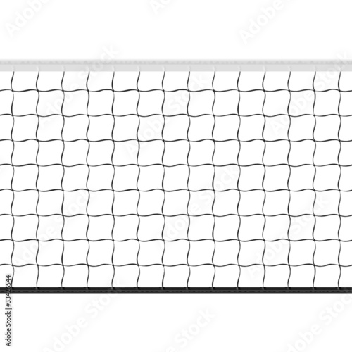 Seamless volleyball net photo