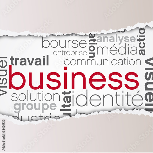 vecteur,mot business