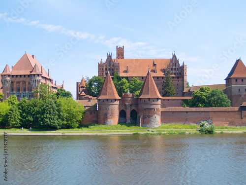 medieval castle in Malbork