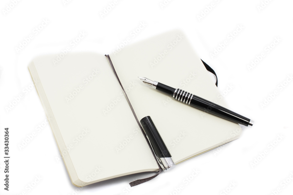 pen and notebook pen and notebook