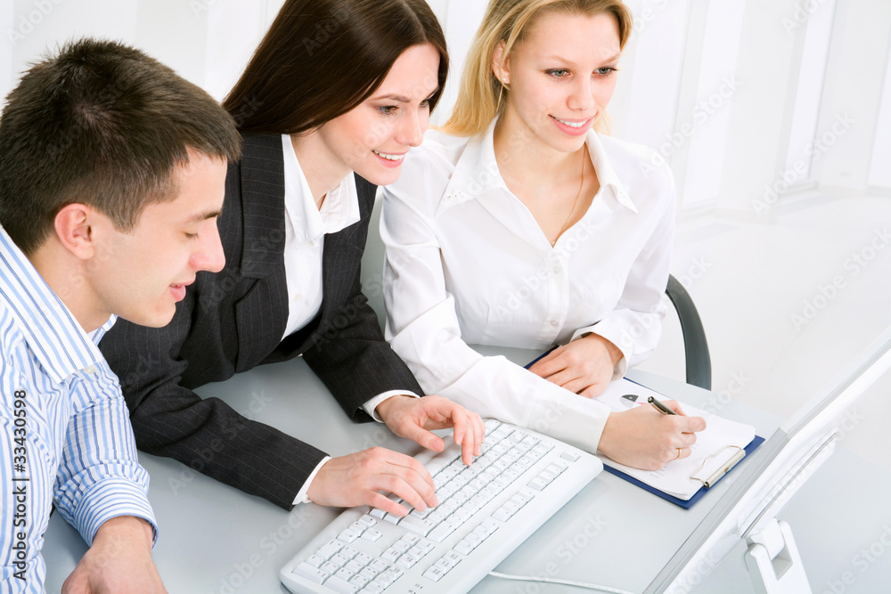 Fototapeta premium Business people