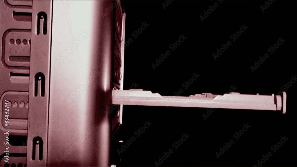 Open DVD Drawer