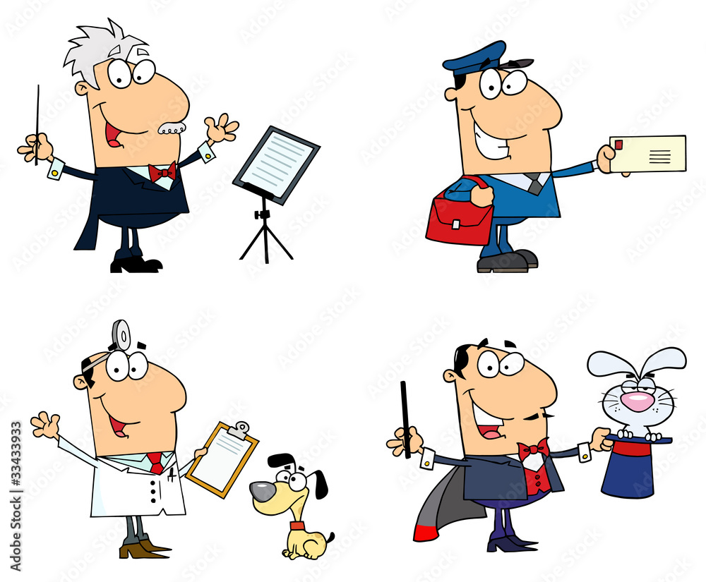 People Of Different Professions-Vector Collection 6 People Of Different Professions-Vector Collection 6