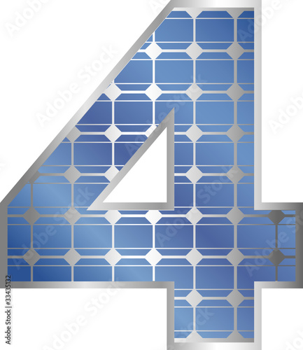Solar Zahlen - 4