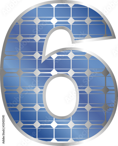 Solar Zahlen - 6