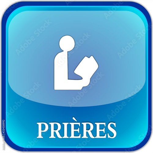 bouton prières