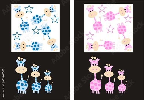 giraffe patterns