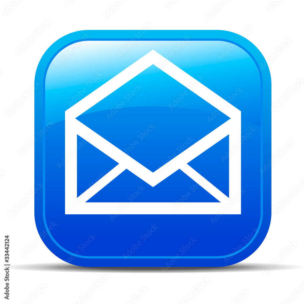 email received Internet button Icon