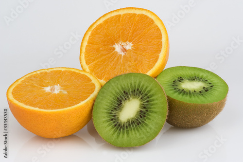 Naranja y Kiwi