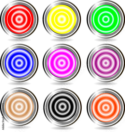 The set of web buttons