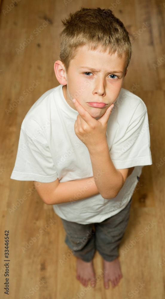 boy thinking