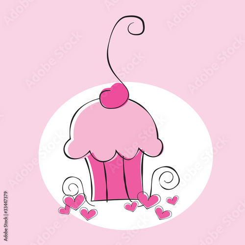 Cute Simple Cupcake