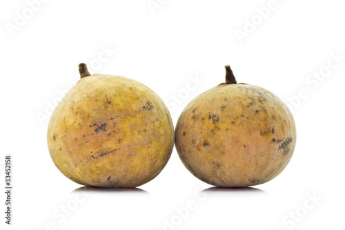 Tropical santol fruit
