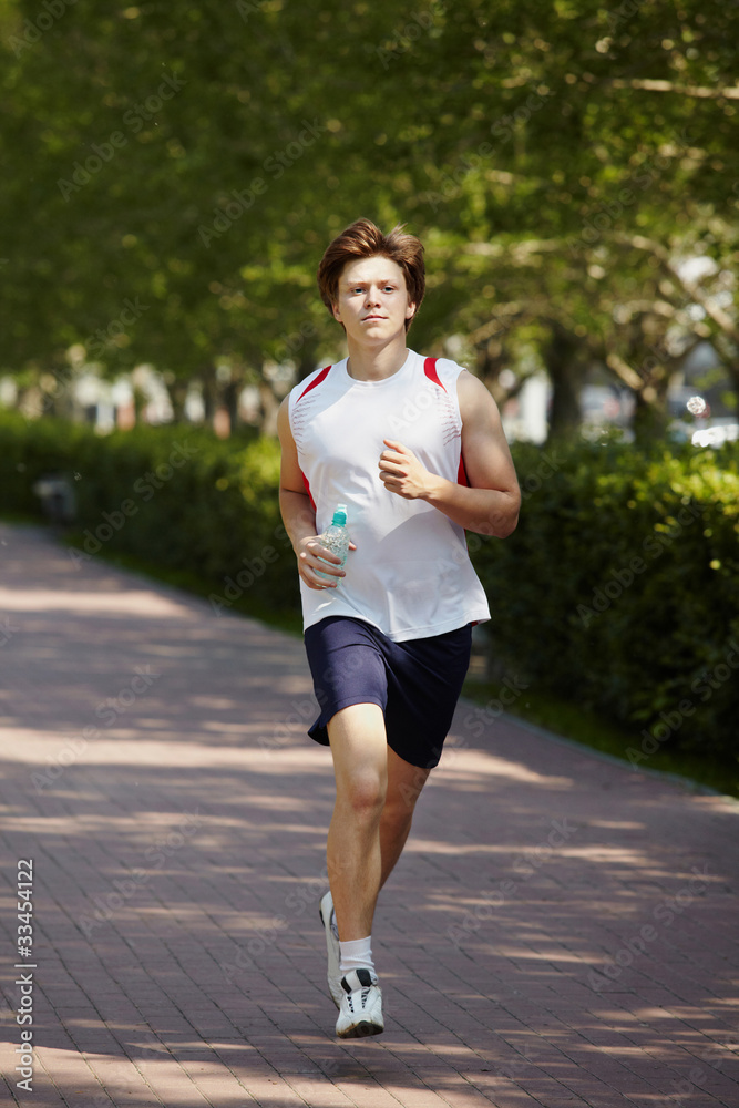 Jogging man Jogging man