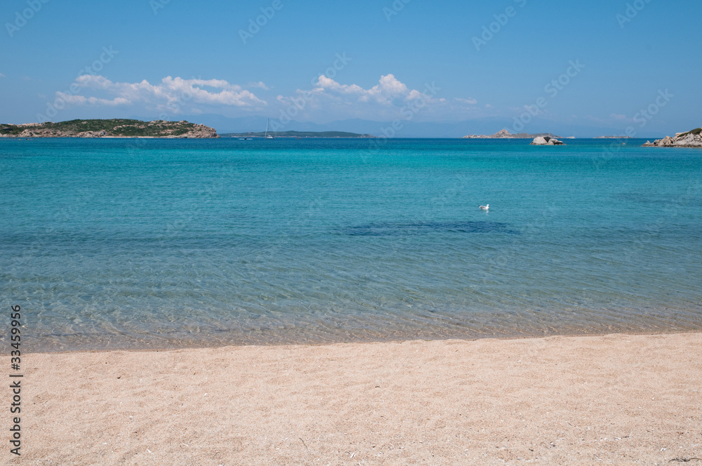 Sardinia, Italy: Monte d'Arena beach in La Maddalena Island