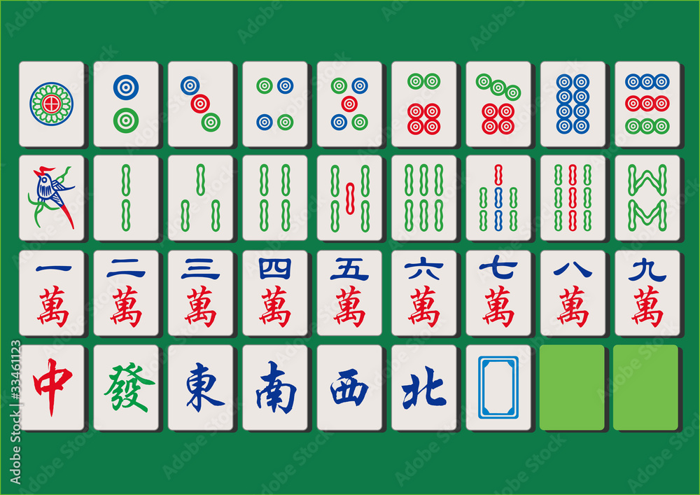 Vetores de Mahjong grátis 104079 Vetor no Vecteezy