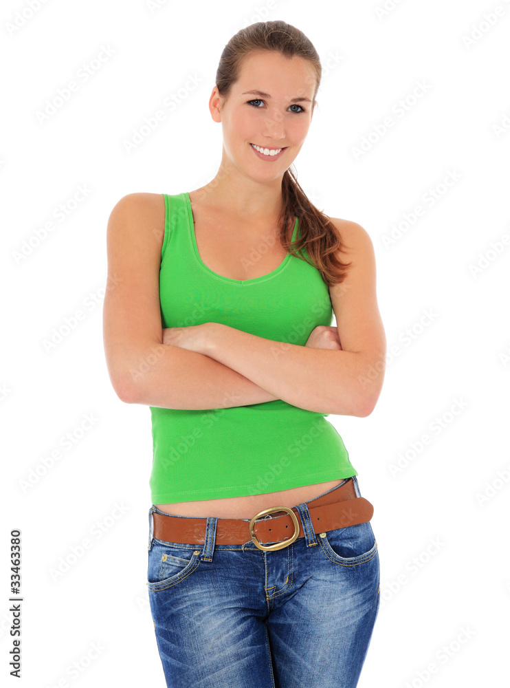 Attraktive junge Frau Attraktive junge Frau