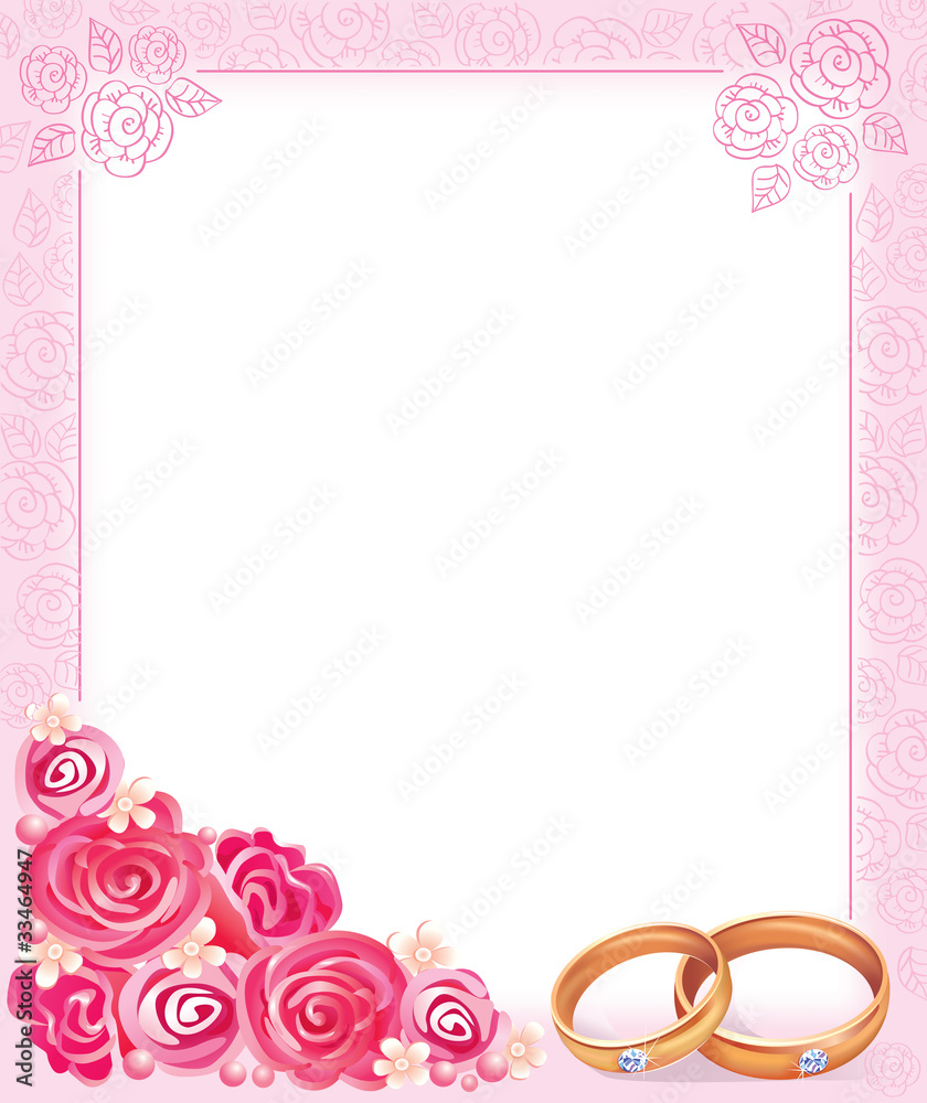 Wedding frame