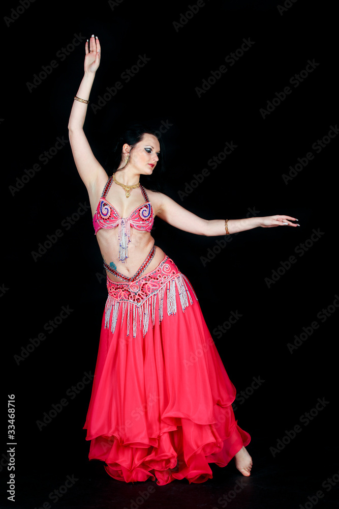 Naklejka premium belly dance