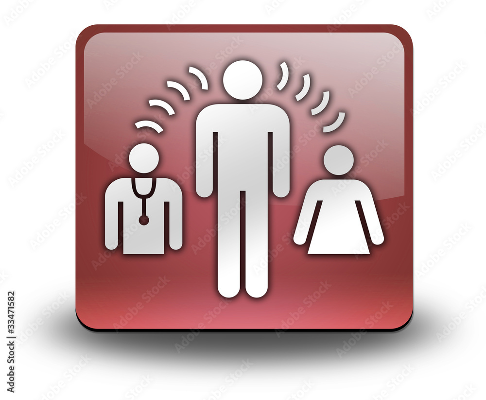 Red 3D Effect Icon Red 3D Effect Icon