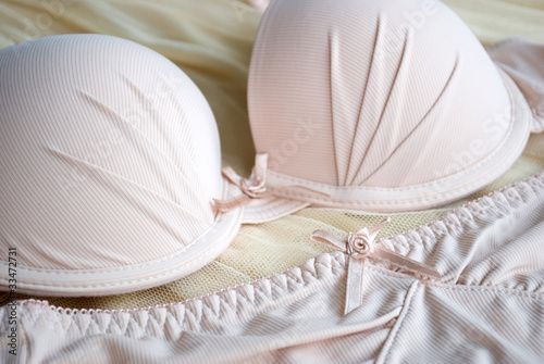 Pink lingerie