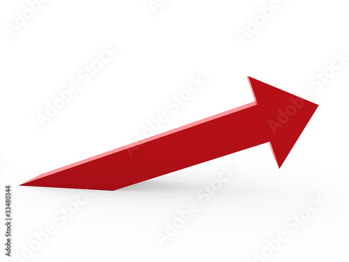 3d arrow up