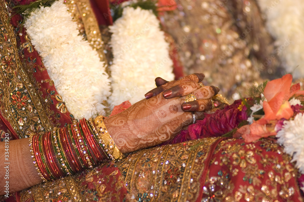 Indian bride ,Hindu wedding
