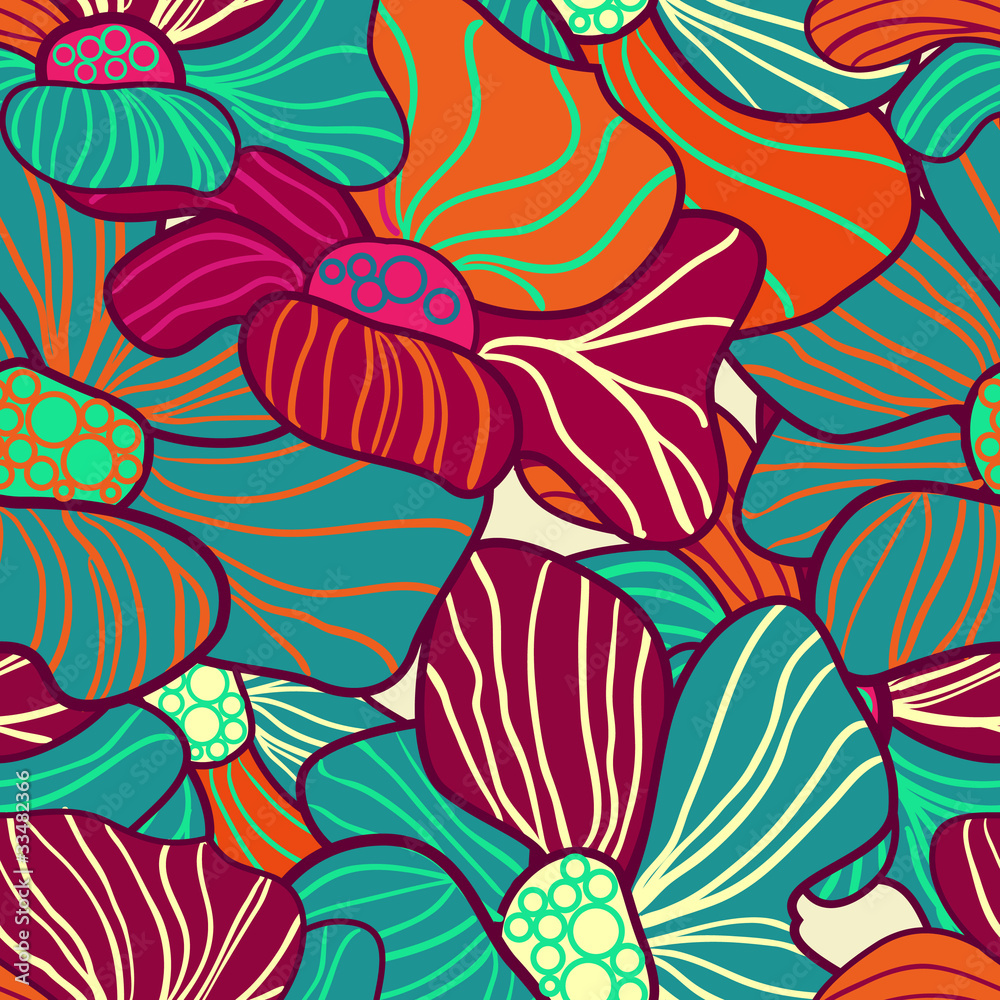 Fototapeta premium abstract floral background