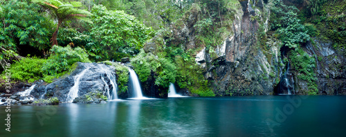 Cascade Trou Noir de la rivière Langevin - Ile de La Réunion