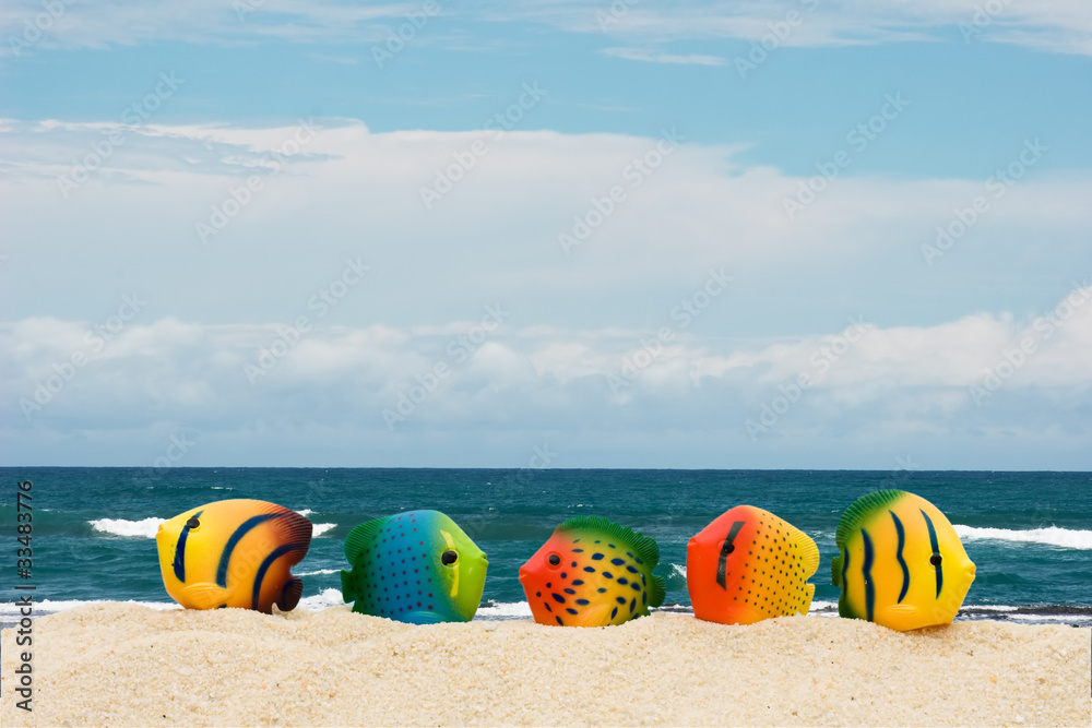 Obraz premium Day at the beach