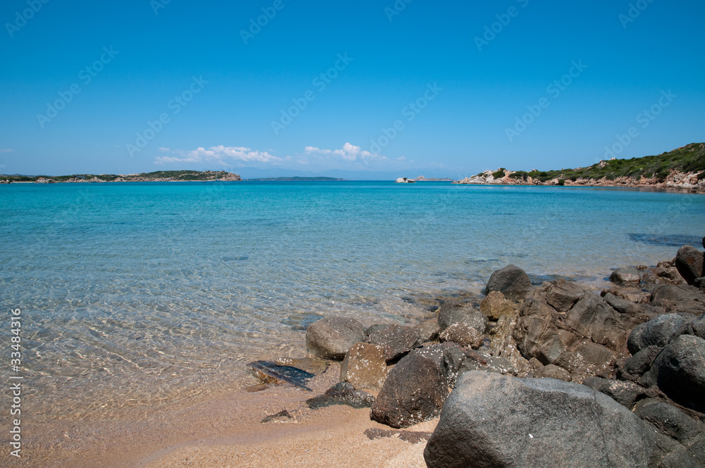 Sardinia, Italy: Monte d'Arena beach in La Maddalena Island