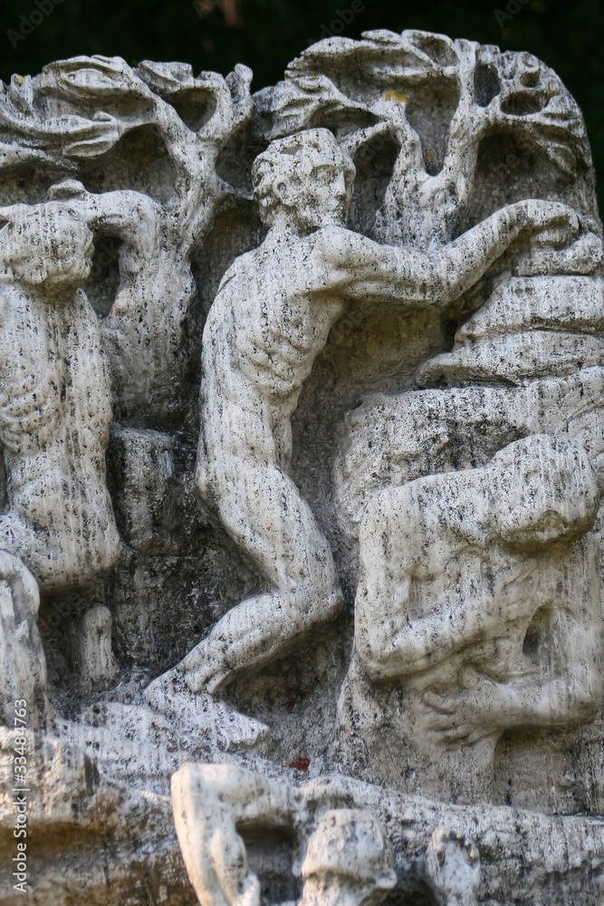 Statua, particolare Statua, particolare